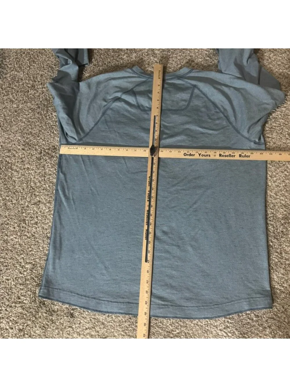 The North Face Shirt Men's XL Blue Long Sleeve Henley Raglan Chest Pocket